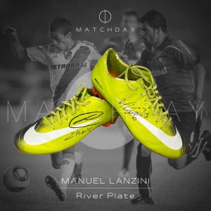 River Plate - Botines firmados Manuel Lanzini - Clausura 2011