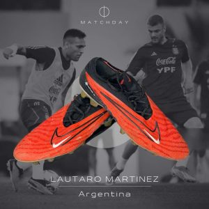 Lautaro Martinez - Match worn PHOTOMATCH trainining boots - Argentina Copa America 2024