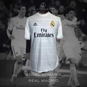Angel Di Maria match worn PHOTOMATCH jersey  - Real Madrid vs Atletico de Madrid - Copa del Rey 2013