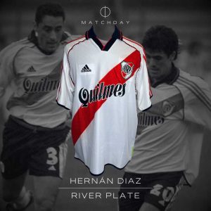 Hernan Diaz - Match worn - Torneo Apertura 2000